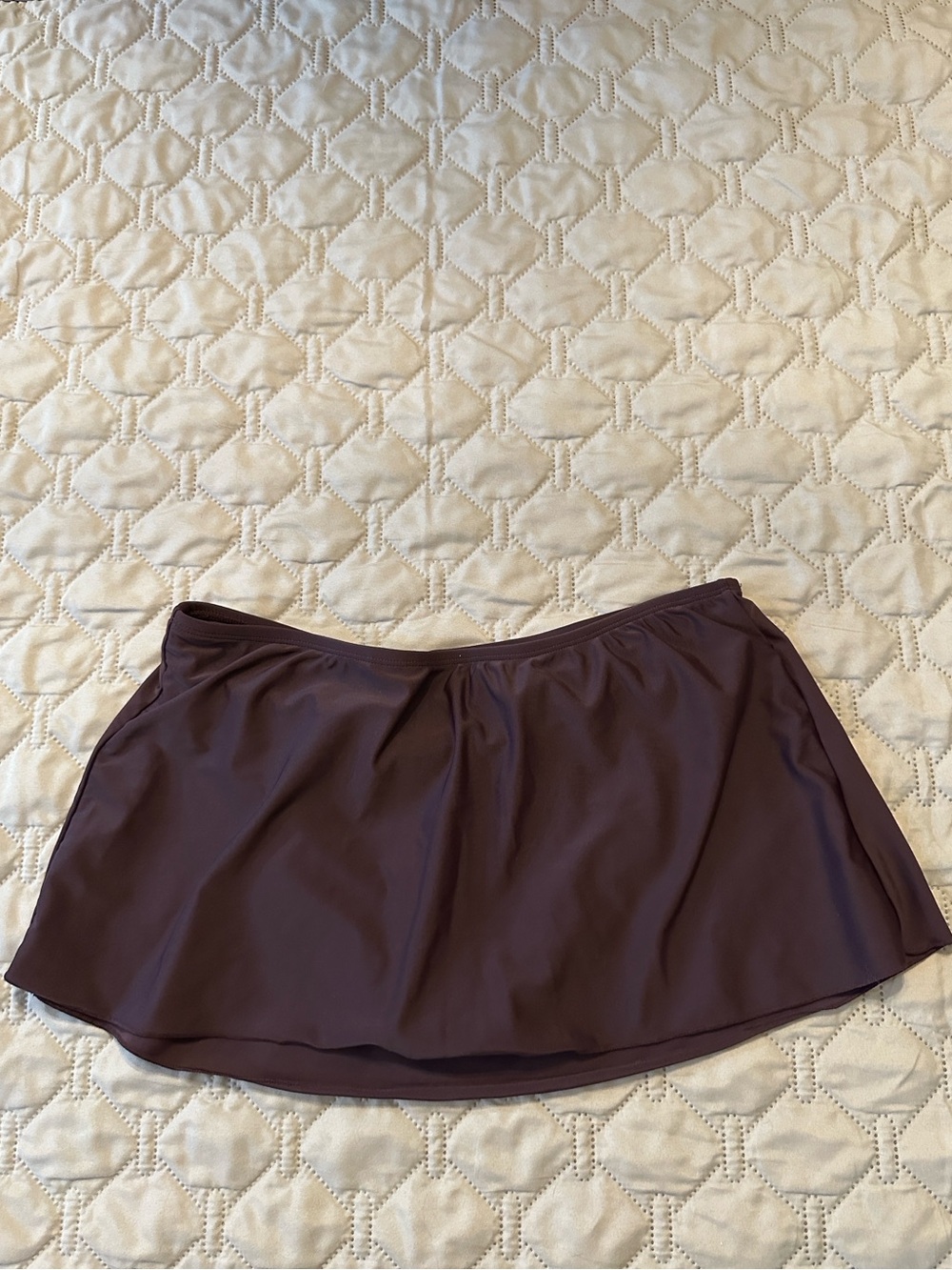 Merona Plum Swim Skirt - Size Medium